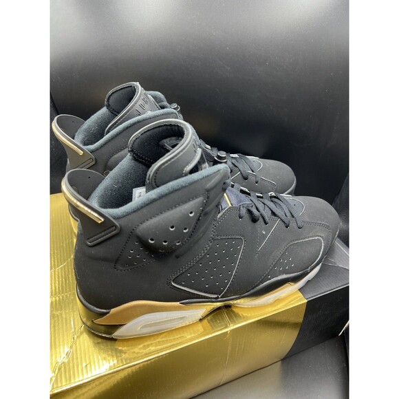 Air Jordan 6 Retro DMP 2020 Metallic Gold Black CT4954-007 Men’s Size 12 VNDS OG main image 6